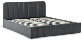 Posteľ AVENA 180 tm. šedá