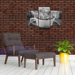 Obraz - Šálka prírody (90x60 cm)