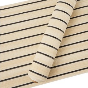 Samolepiace panely na stenu TPL0000009, cena za kus, rozmer 270 cm x 48,5 cm, lamely svetlo hnedé , IMPOL TRADE