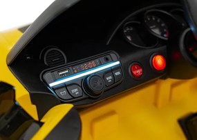 Elektrické autíčko Porsche Spyder RS 718 Lakier žlté