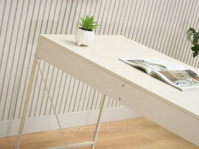 PC stolík Unicate (krémová). Akcia -24%. Vlastná spoľahlivá doprava až k Vám domov. 1135613
