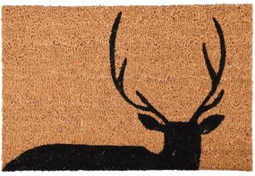 Esschert Design Vonkajšia rohožka Deer, 60x40 cm