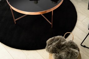 Koberec BUNNY kruh čierny