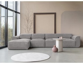 Svetlosivá rohová pohovka (ľavý roh) Flex Felix – Miuform