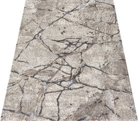 DY Panamero 25 Béžový moderný koberec Rozmer: 60x100 cm