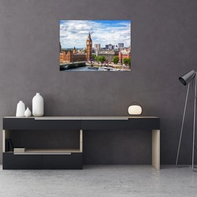 Sklenený obraz - Big Ben (70x50 cm)