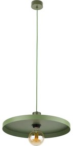 Luster na lanku SILA 1xE27/15W/230V pr. 40 cm zelená