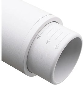 Bodové svietidlo do 3-fázového lištového systému MICA 1xGU10/25W/230V biela