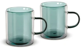 Lamart LT9122 2-dielna súprava pohárov Tea Vaso,350 ml, zelená