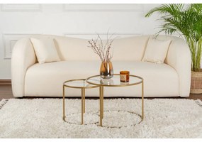 Súprava konferenčných stolíkov Aurum Gold 60 cm, 2 ks