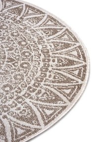 Obojstranný koberec Hanse Home Nora Lilja linen kruh