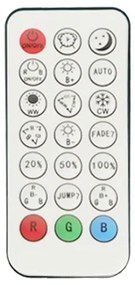 Brilagi - RGB LED stmievateľné svietidlo ULTRA SLIM LED/18W/230V pr. 30 cm biele + diaľkové ovládanie