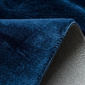 Dywany Łuszczów, Kusový koberec Visco Rabbit Dark blue 10, 140x190, modrá, detská izba