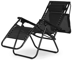 Skladacie a polohovateľné záhradné lehátko