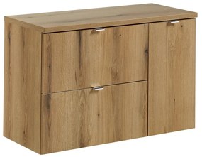 Závěsná skříňka pod umyvadlo Nova Oak 90 cm dub coast evoke