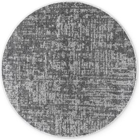 Kusový koberec Brilliance Prisma 106310 Silver Grey z kolekcie Elle kruh, 160x160 (priemer) kruh, šedá, obývacia izba, ELLE Decoration