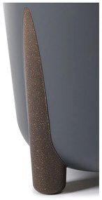 PLASTOVÝ KVETINÁČ MOSS ECO 25X26 CM ANTRACITOVÁ