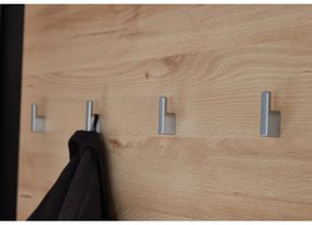 Vešiakový panel v dekore buka v prírodnej farbe Lissabon – Germania