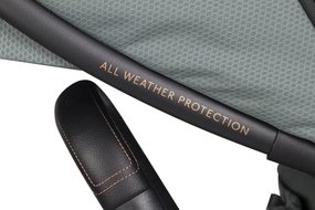 Športový kočík pre dvojčatá CAVOE Avec Boho Green