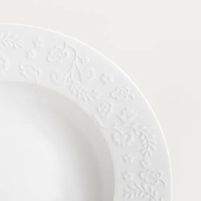 Hlboký tanier BENO biely 772498