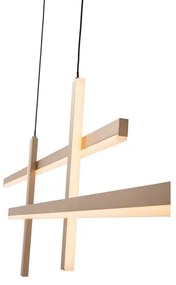 Zambelis 22022 - LED Stmievateľný luster na lanku LED/41W/230V zlatá