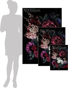 Plátno maľba Flowers I