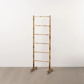 Bambusový stojan na oblečenie v prírodnej farbe 50x150x40 cm Manali – Ixia