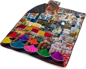 Sablio Plážová deka Farebné korenie: 200x140 cm