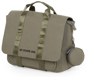 Školská taška Canvas Khaki