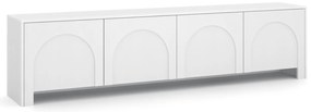 TV stolek Arco 204 cm bílý