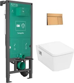 Závesný WC set Hansgrohe EluPura Original Q HGWCBAL18