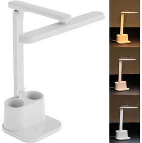 LED Stmievateľná dotyková stolná lampa BARI LED/6W/230V biela