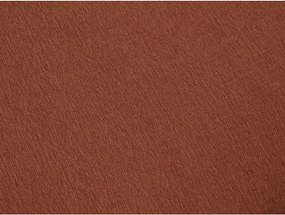 Oranžová pohovka na každodenné spanie/rozkladacia 220 cm Cocoone – Bobochic Paris