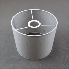 Náhradné tienidlo univerzálne ROLS E27 17x20 cm šedá