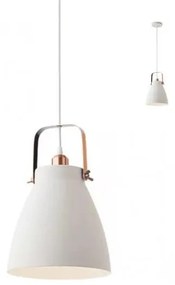 Redo 01-1311 - Luster na lanku ARNE 1xE27/42W/230V biela