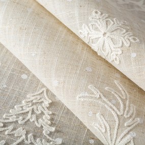 VIANOČNÝ OBRUS DEER 85X85 CM VZOROVANÁ