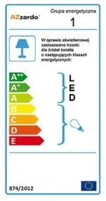 Retro luster Aga 3 biele