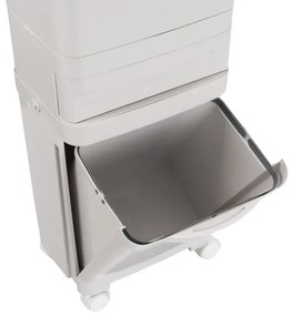 Odpadkový kôš NARDAN 42 l sivý