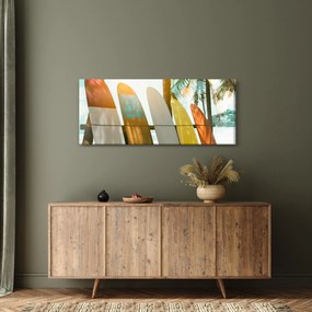 Obraz - Surfovacie dosky (120x50 cm)