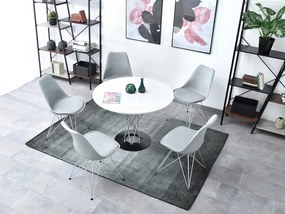 Stolička Large Rod (sivá + chrómová). Vlastná spoľahlivá doprava až k Vám domov. 1111124