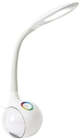 Platinet LED RGB Stmievateľná stolná lampa LED/7W/230V biela PDL20