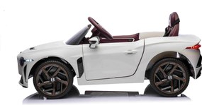Bentley Bacalar auto na batérie pre deti, biele + diaľkové ovládanie