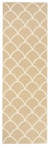 Béžový vnútorný a vonkajší behúň 70x225 cm Kotte Sand – Pappelina