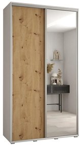 Skriňa 45 Canaris 3 120 biela/artisan/silver