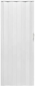 Skladacie dvere 001P biele matné 80 cm