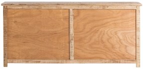 furniture-nabytek.cz - Masívny príborník Mumbai z mangového dreva, lakovaný, hnedý – 180×42×80 cm