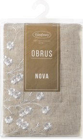 OBRUS ADELINE 140X260 CM BÉŽOVÝ