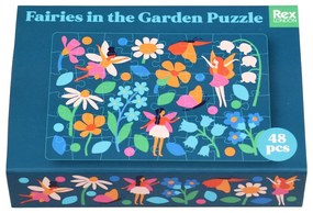 Puzzle (počet dielikov 48) Fairies in the Garden – Rex London