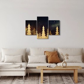 Obraz - Zlatá noc (90x60 cm)