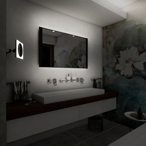 Nimco Čierne LED zrkadlo 800x600 - ZPC 41003-90